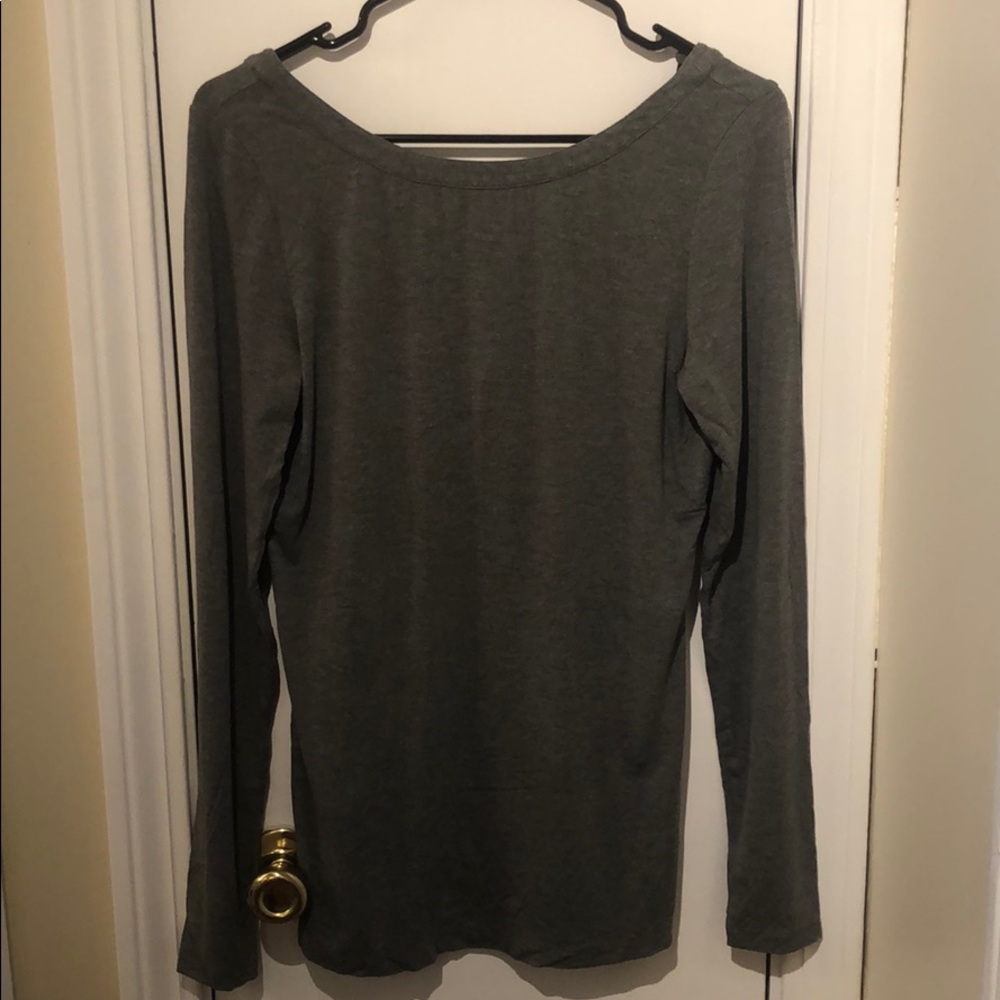 Banana Republic top with swoop back